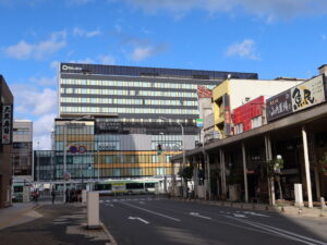 青森 新町通り 青森駅前の交差点