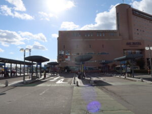 JR奥羽本線 弘前駅 中央口 バスターミナル